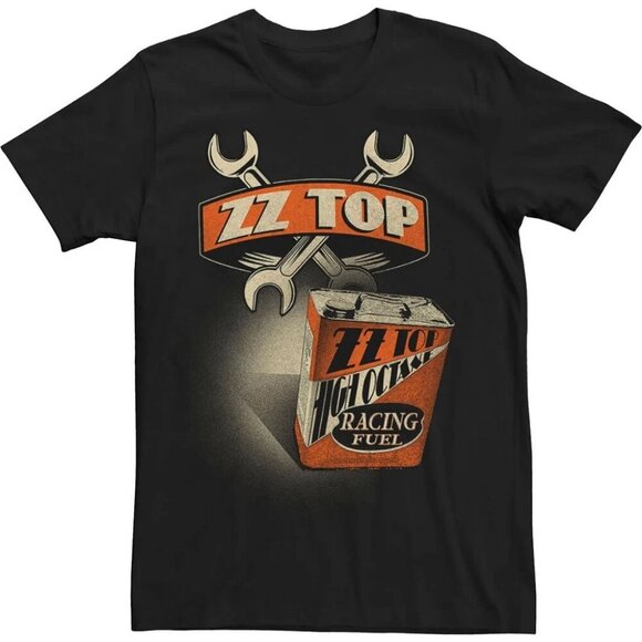Julia A Tops - ZZ Top Oil Can Tour Shirt – Vintage Classic Rock Band Tee – Retro Concert Fan 05